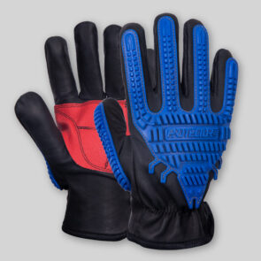 Guante vaqueta medio paseo hidrofugado