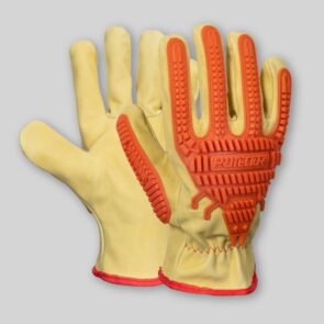 Guante vaqueta medio paseo contra impactos