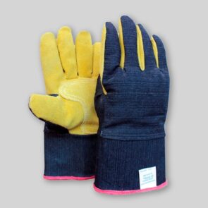 Guantes descarne americano puño corto combinado