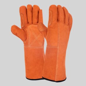 Guante descarne soldador con forro interior
