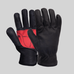 Guante vaqueta ½  paseo hidrofugado con abrigo y refuerzo palmar
