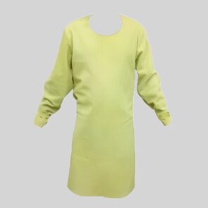 Delantal descarne con mangas