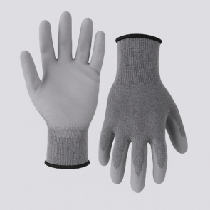 Guantes de poliéster y spandex con baño de poliuretano en palma